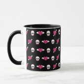 Skullen en harten mok (Links)