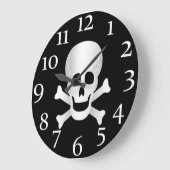 Skullen en kruisgraten grote klok (Hoek)