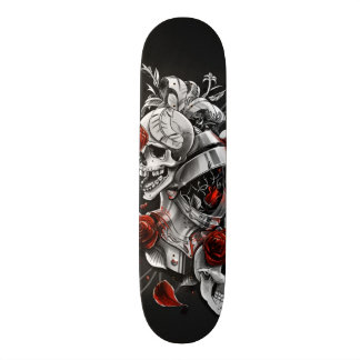 Skullen en Rozen Persoonlijk Skateboard