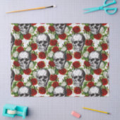 Skullen en Rozen Tissuepapier (Craft)