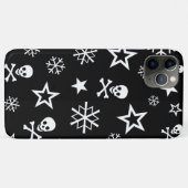 Skullen en Snowflakes Case-Mate iPhone Case (Achterkant (horizontaal))