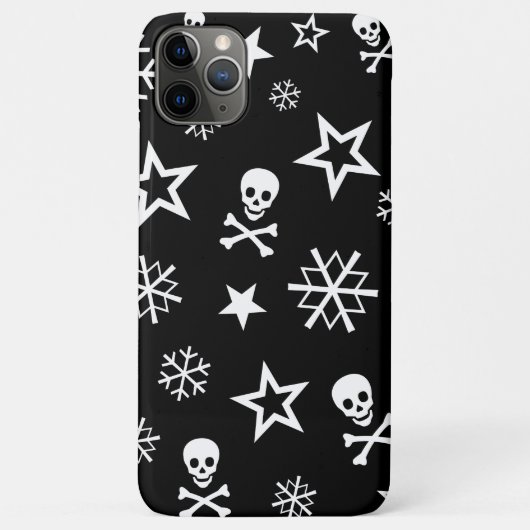 Skullen en Snowflakes Case-Mate iPhone Case (Achterkant)