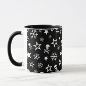Skullen en Snowflakes Mok (Links)