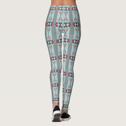 Skullen en Spiers Leggings (Achterkant)