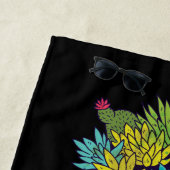 Skullen en Succulenten Strandlaken (In situ)