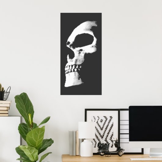 skullfade poster (Thuiskantoor)