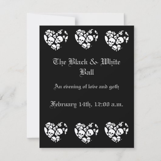 SkullHeart Kaart (Voorkant)