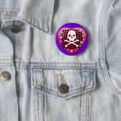 skullie ronde button 5,7 cm (In situ)