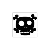 Skullie Stamper Halloween Rubberstempel (Afrduk)