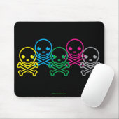 SkullKrush™ 30s O Lim Pix Mousepad Muismat (Met muis)