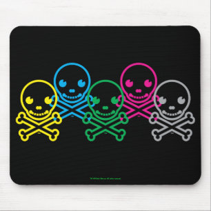SkullKrush™ 30s O Lim Pix Mousepad Muismat