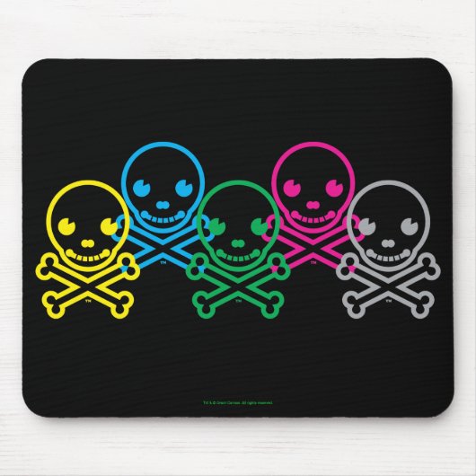 SkullKrush™ 30s O Lim Pix Mousepad Muismat (Voorkant)