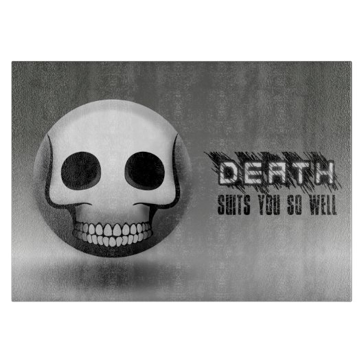 Skullmoji-spread Snijplank (Voorkant)