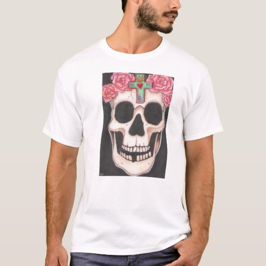 Skull'N Rozen T-Shirt (Voorkant)