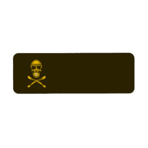 skullNcrossbones_Vector PIRATE SKULL CROSSBONES La Etiket