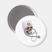 SkullNurse082309 Magneet (Voorkant / Achterkant)