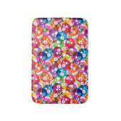 Skullpatroon 2 badmat (Voorkant Verticaal)