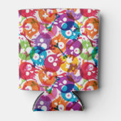 Skullpatroon 2 blikjeskoeler (Voorkant)