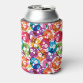 Skullpatroon 2 blikjeskoeler (Blikje Achterkant)