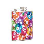 Skullpatroon 2 heupfles (Rechts)