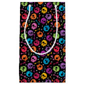 Skullpatroon 2 klein cadeauzakje (Voorkant)