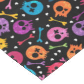 Skullpatroon 2 tafelkleed (Gekanteld)