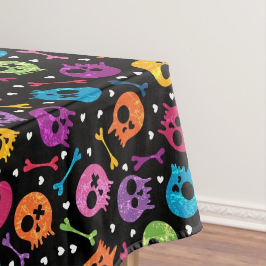 Skullpatroon 2 tafelkleed (Voorbeeld)