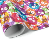 Skullpatroon 3 cadeaupapier (Rol Hoek)