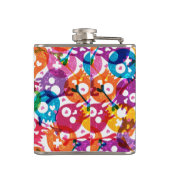 Skullpatroon 3 heupfles (Achterkant)