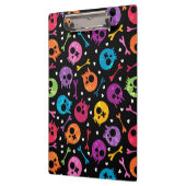 Skullpatroon 3 klembord (Links)