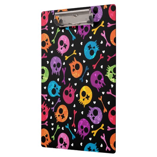 Skullpatroon 3 klembord (Links)