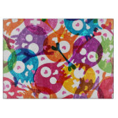 Skullpatroon 3 snijplank (Voorkant)