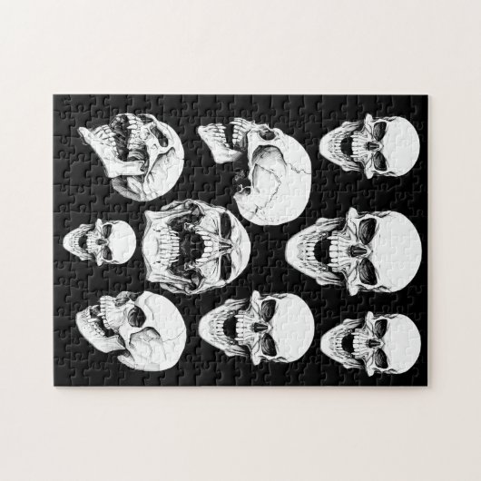 Skulls 11 x 14-inch puzzel met cadeaudoos, 252 stu legpuzzel (Horizontaal)