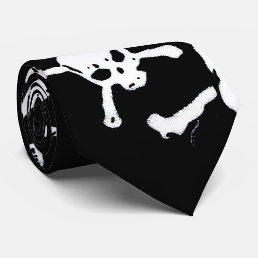 Skulls 1 stropdas (Opgerold)