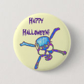 Skulls 6 ronde button 5,7 cm (Voorkant)