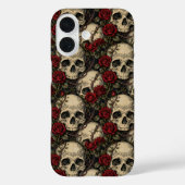 Skulls and Briar Rose Case-Mate iPhone Case (Achterkant)