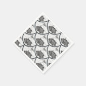 Skulls and Crows Napkins Servet (Hoek)