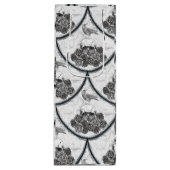 Skulls and Crows Wine Gift Bag Wijn Cadeautas (Voorkant)