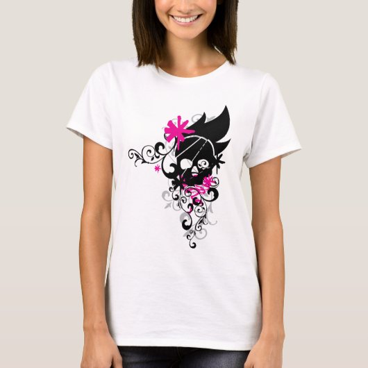 Skulls-and-Curls T-shirt (Voorkant)