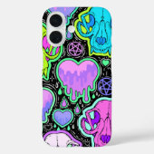 Skulls and hearts Case-Mate iPhone case (Achterkant)