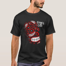 Skulls and mouths t-shirt