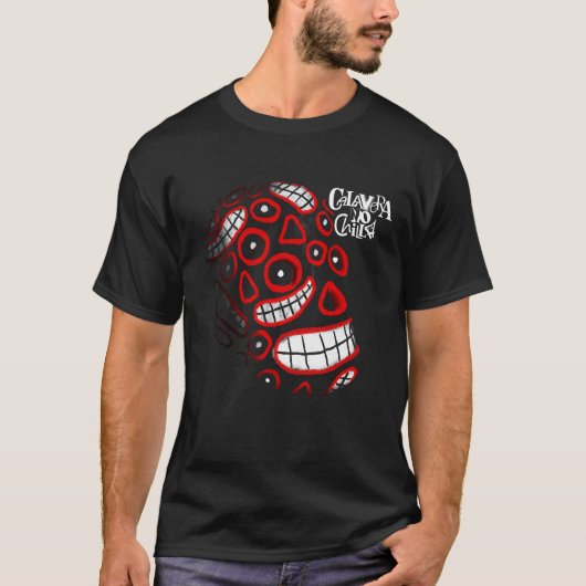 Skulls and mouths t-shirt (Voorkant)