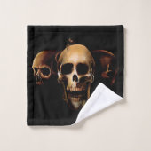 Skulls Bad Handdoek (Wasdoekje)
