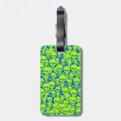 Skulls Bagagelabel (Achterkant verticaal)