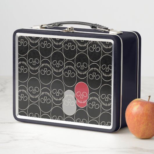 Skulls - Bat Black en Bone White (In situ)