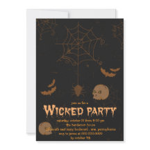 Skulls Bats en Spinnen Halloween Party