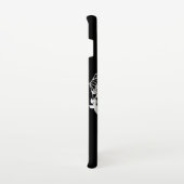 Skulls Black and White Sugar Skull Samsung Galaxy Hoesje (Rechterkant)