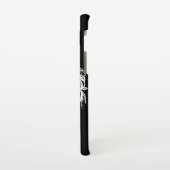 Skulls Black and White Sugar Skull Samsung Galaxy Hoesje (Linkerkant)