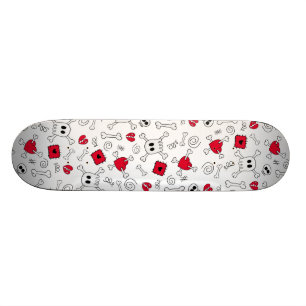 Skulls, Botten en gebroken harten Skateboard