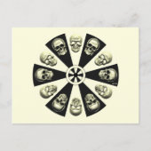 Skulls Briefkaart (Voorkant)